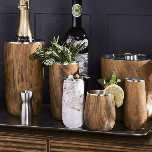 Swell 25OZ Wine Chiller- Calacatta Gold