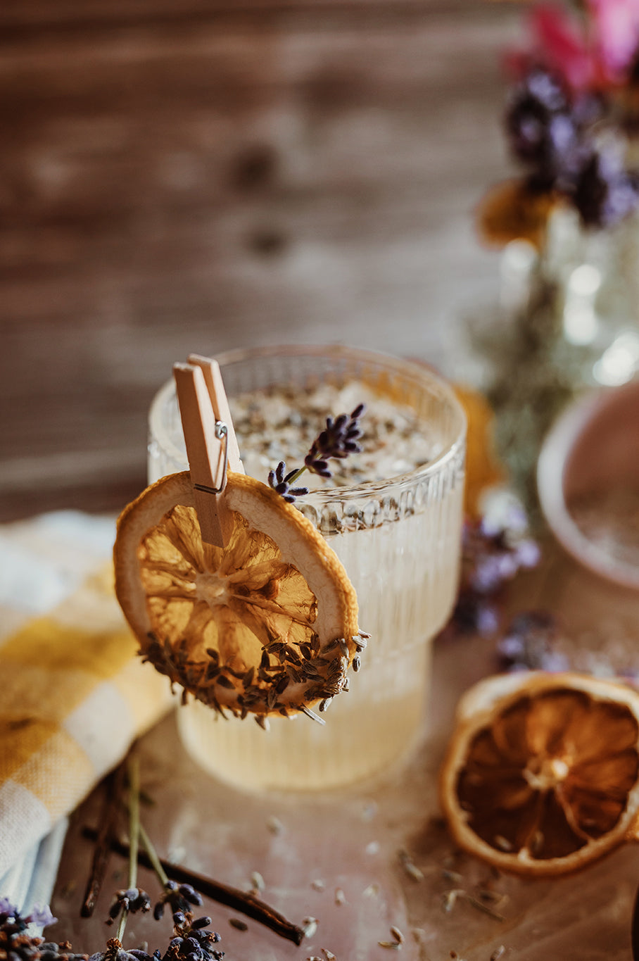 Lavender Lemonade Cocktail Infusion