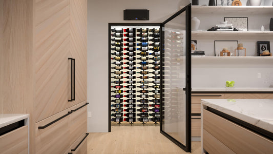 Ultra HZ Minimalist Series 1-Sided Wine Rack Display (20 - 60 Bottles)