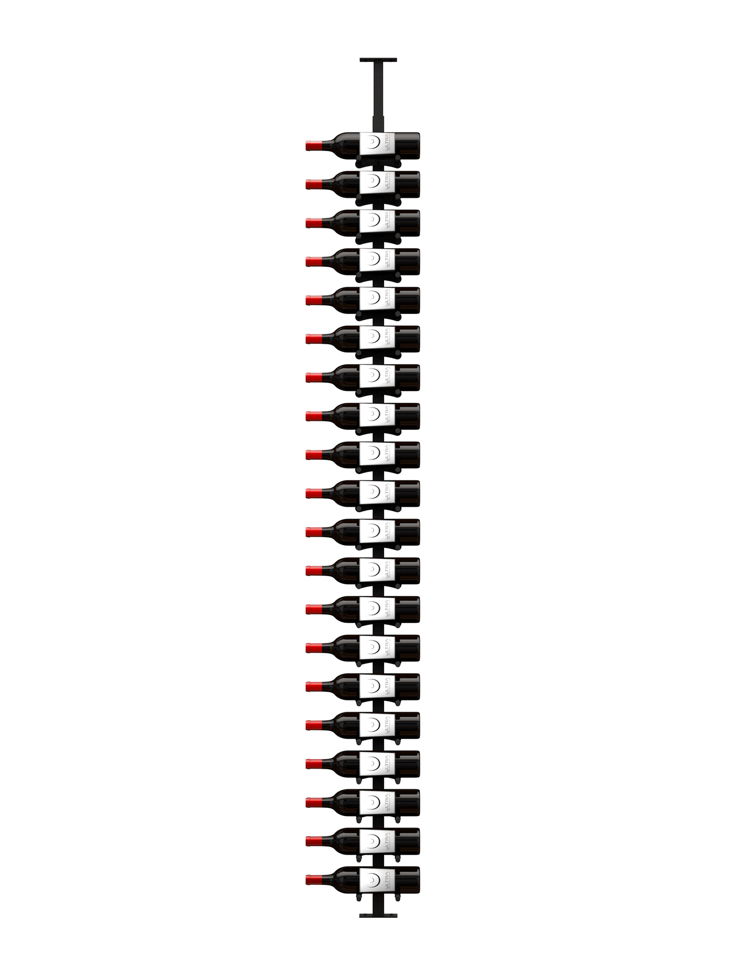 Ultra Minimalist Series 1-Sided Wine Rack Display