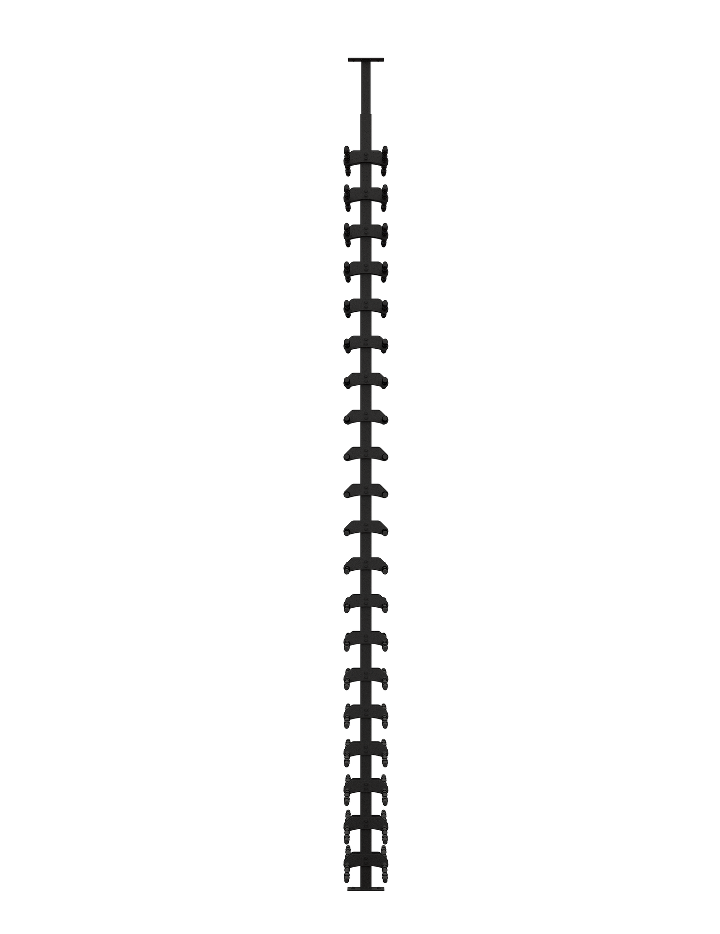 Ultra HZ Minimalist Series 2-Sided Wine Rack Display (40 Bottles)