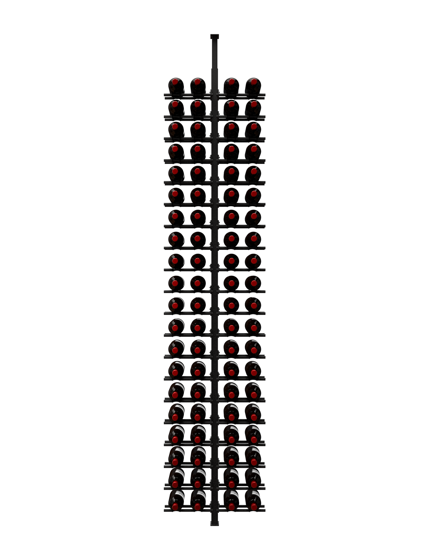 Ultra HZ Minimalist Series 2-Sided Wine Rack Display (40 Bottles)