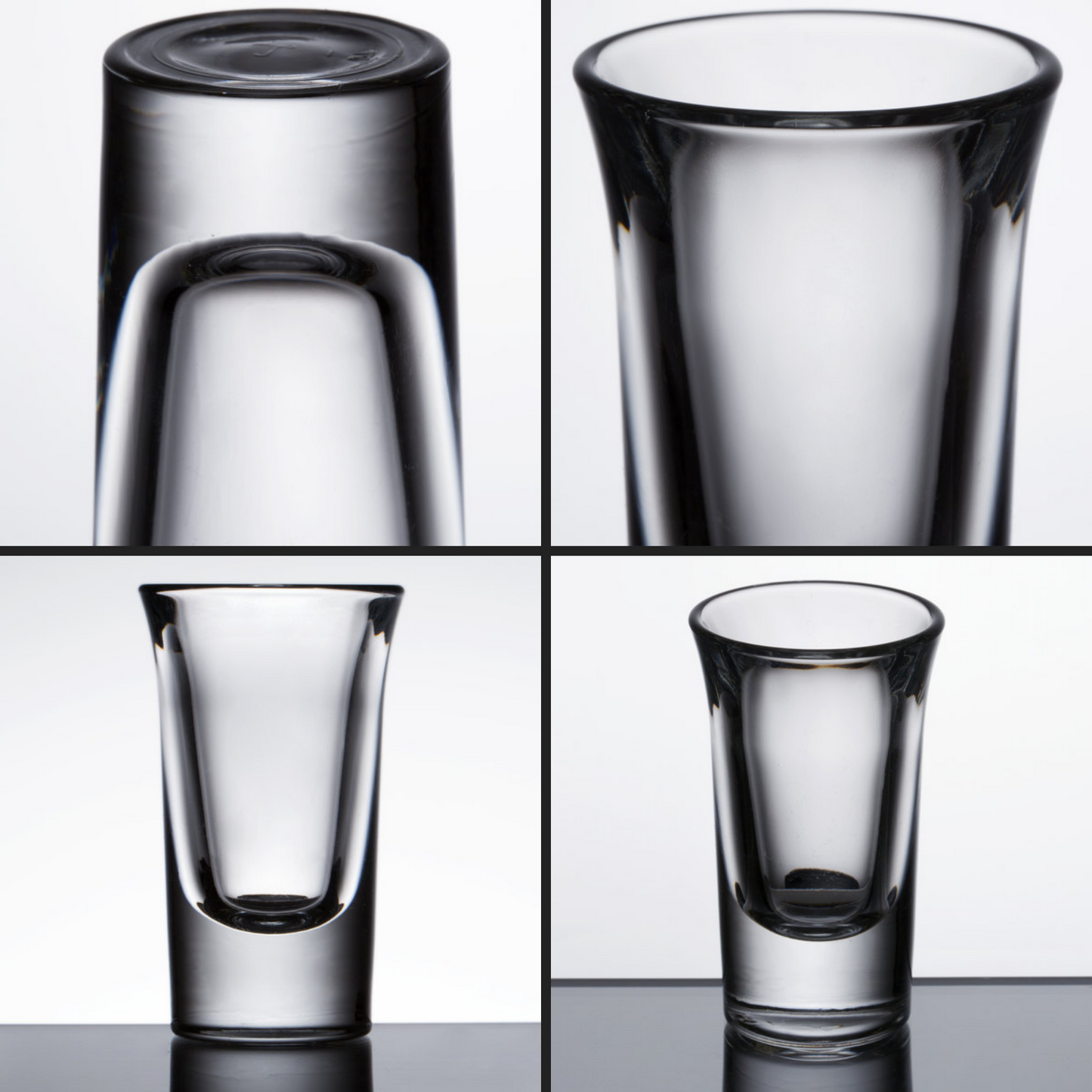 Shot Glasses 1.5Oz Set Of 8 With Heavy Base Shot Glass Set - Clear