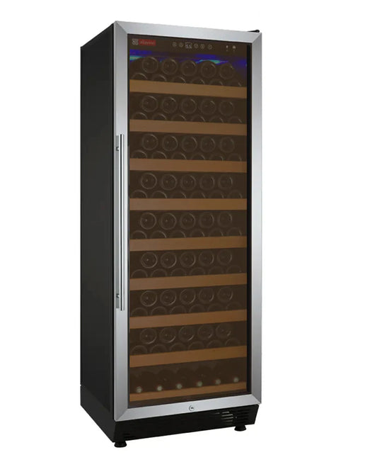 Allavino Vite Series 99 Bottle Single/Dual Zone Freestanding Wine Cooler Refrigerator with Stainless Steel Door - Right Hinge