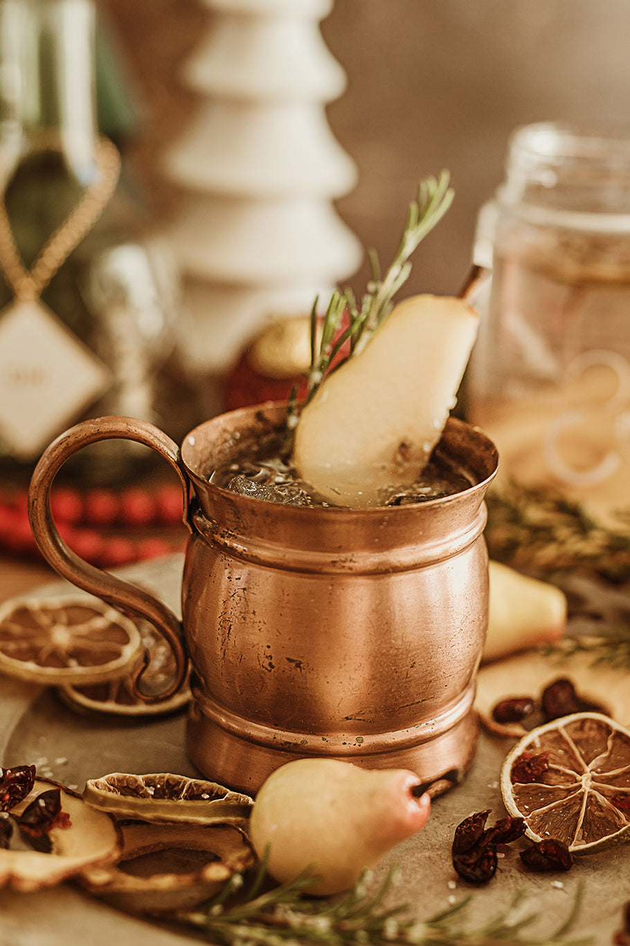 Yule Mule Cocktail Infusion