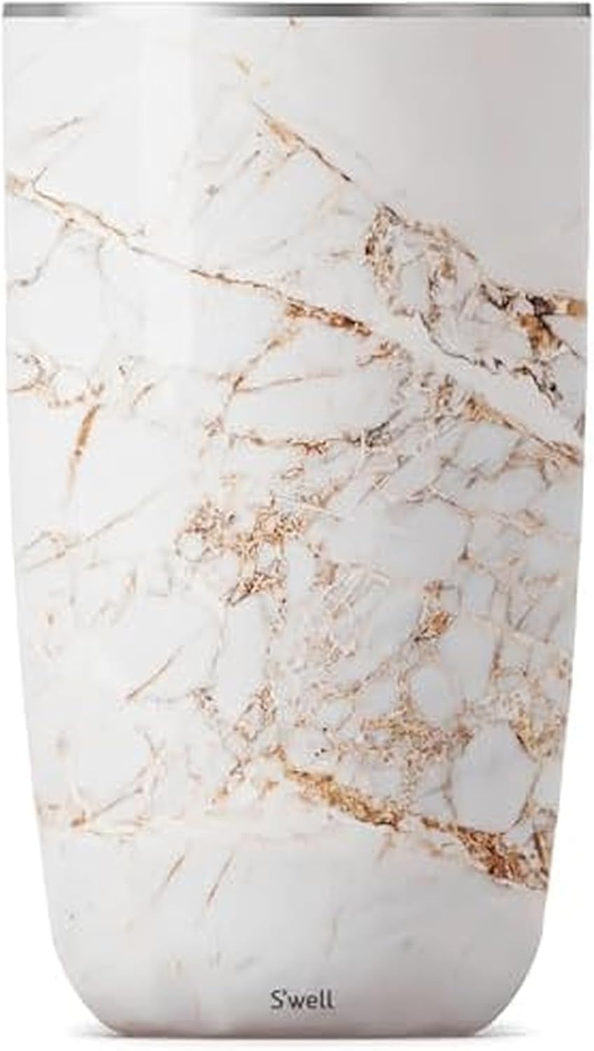 Swell 25OZ Wine Chiller- Calacatta Gold