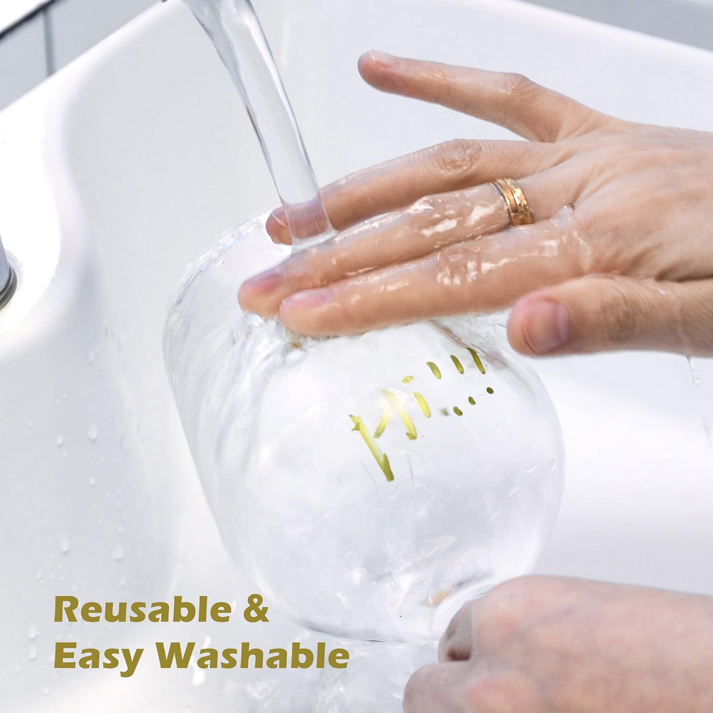 GAINWELL Metallic Wine Glass Markers 8Pcs, Non-Toxic, Food-Safe, Dishwasher-Safe, Wine Glass Marker Pens for Ceramic Plates, Parties & Weddings