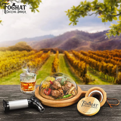 Foghat Drink and Charcuterie Smoker Set
