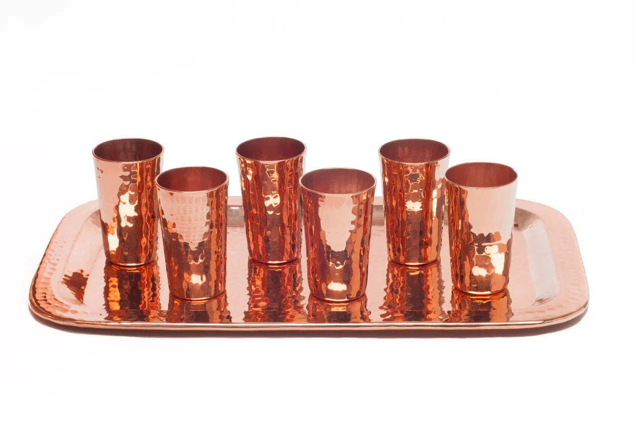 Sertodo - Tequilero Copper Shot Cup Flight Set