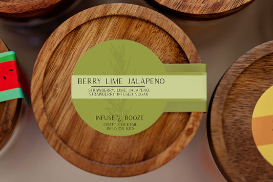 Berry Lime Jalapeno Cocktail Infusion