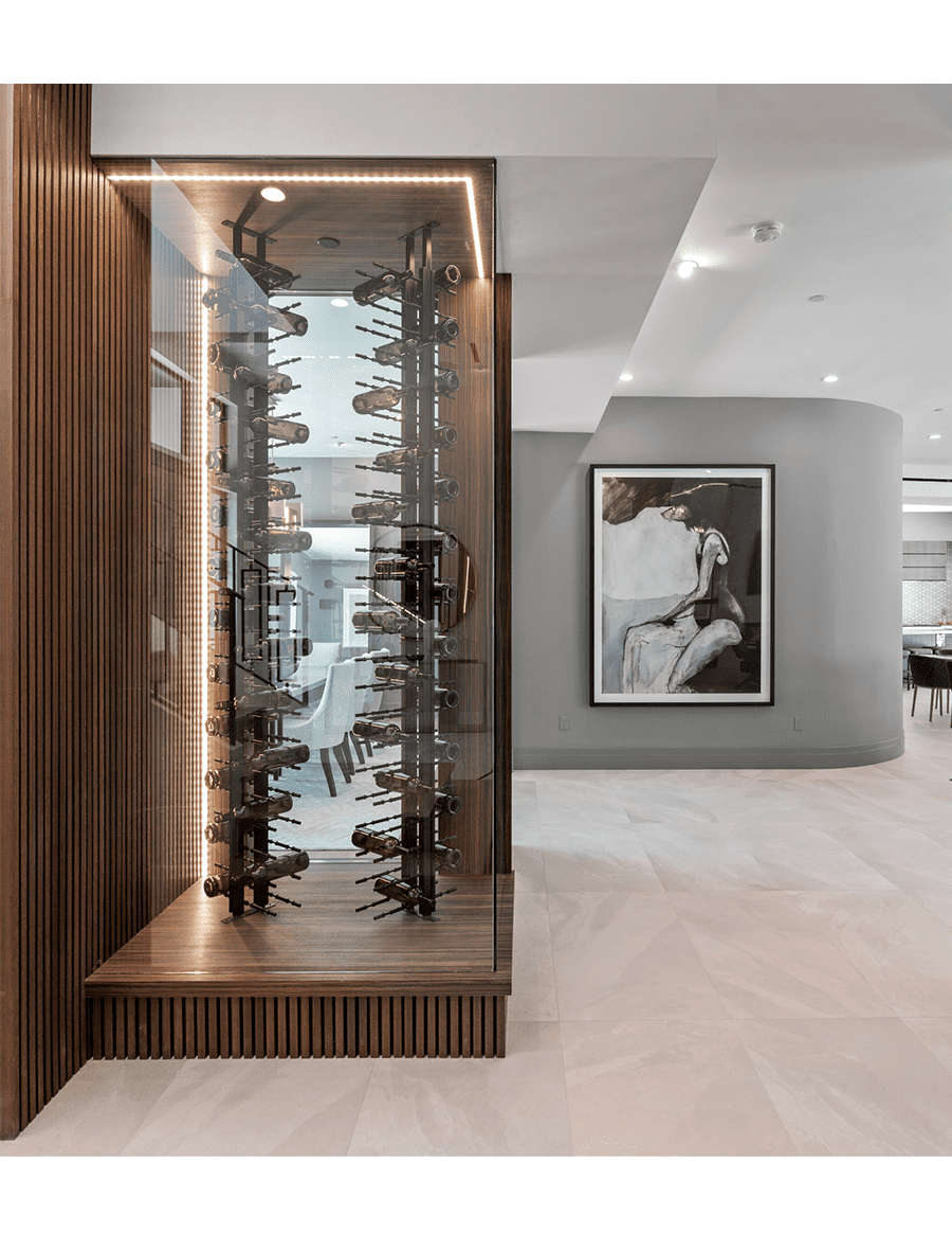 ULTRA FLOOR-TO-CEILING MOUNTED HZ SERIES - 1 SIDED