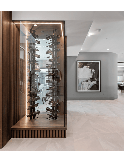 ULTRA FLOOR-TO-CEILING MOUNTED HZ SERIES - 1 SIDED