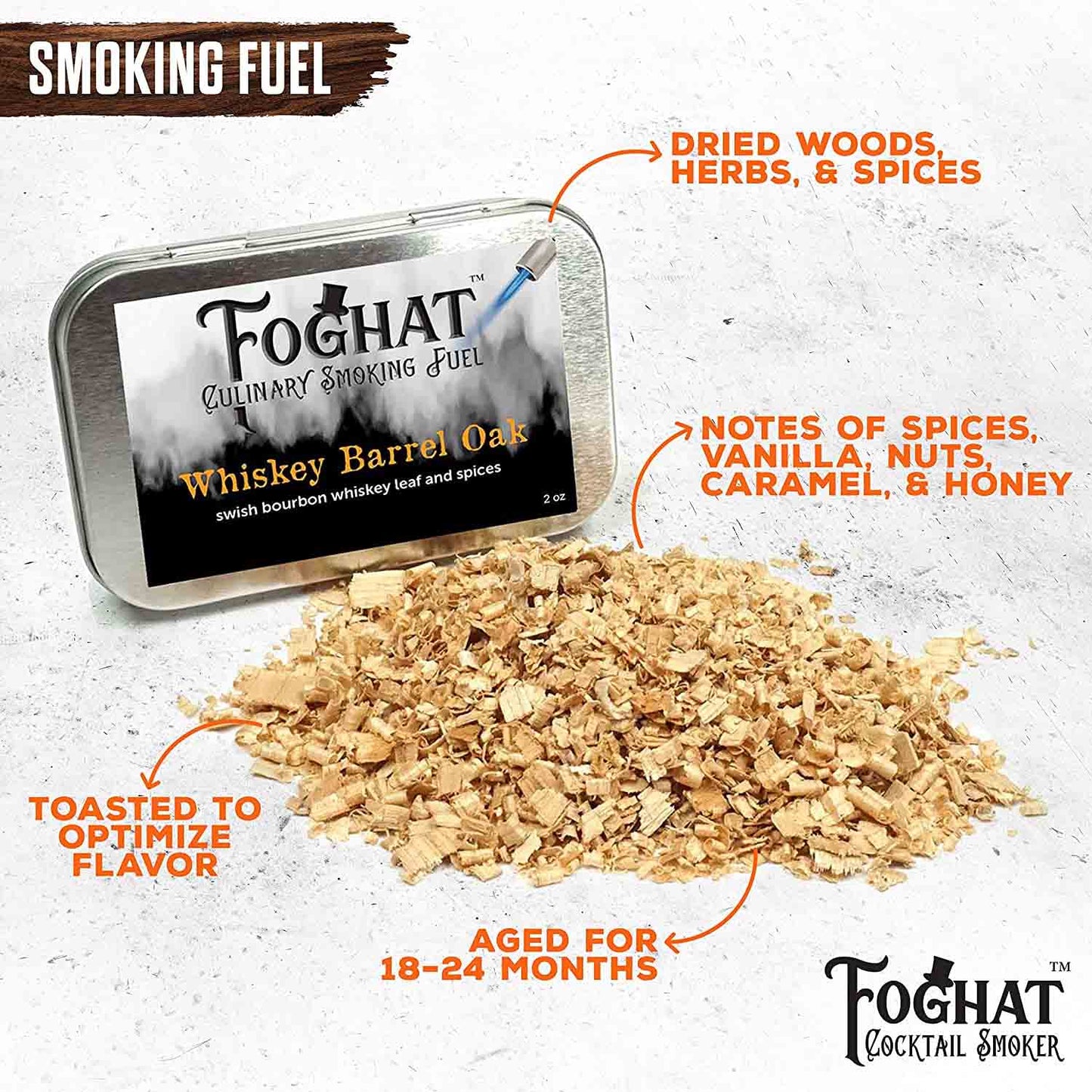 Foghat Drink Smoker Kit