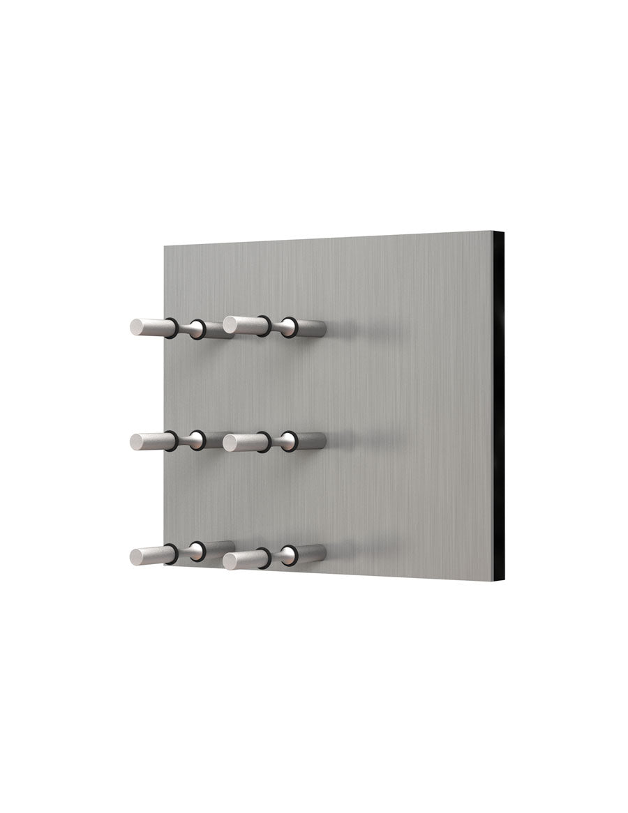 Ultra Fusion Panel Wine Rack— AlumaSteel (3 to 9 Bottles)