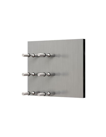 Ultra Fusion Panel Wine Rack— AlumaSteel (3 to 9 Bottles)