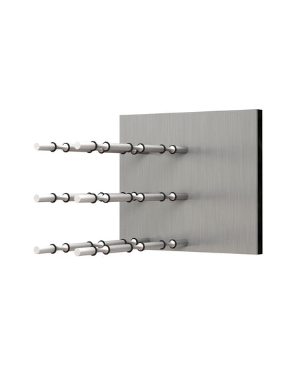 Ultra Fusion Panel Wine Rack— AlumaSteel (3 to 9 Bottles)