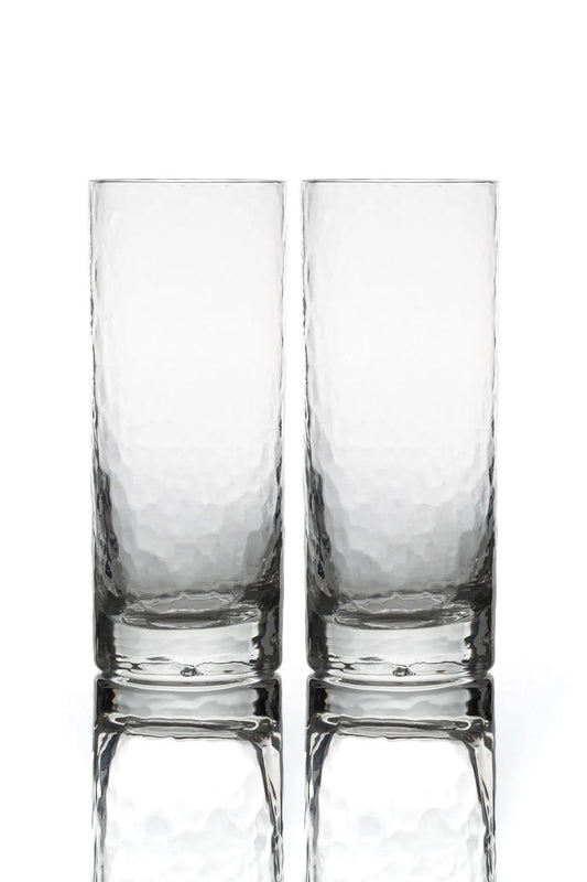 Bull In China - Artisan Hand-Blown Highball Cocktail Glass | Set of 2