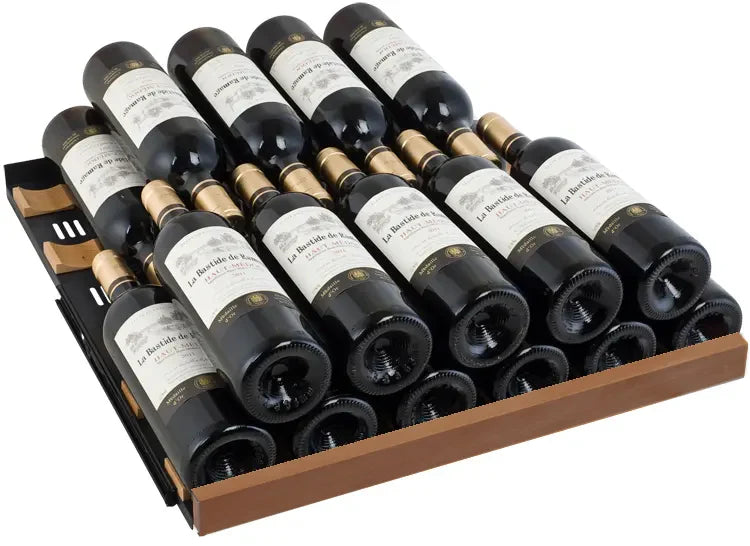 Allavino Reserva Series 172 Bottle Dual Zone Built-in Wine Refrigerator with Stainless Steel