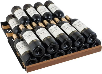 Allavino Reserva Series 172 Bottle Dual Zone Built-in Wine Refrigerator with Stainless Steel