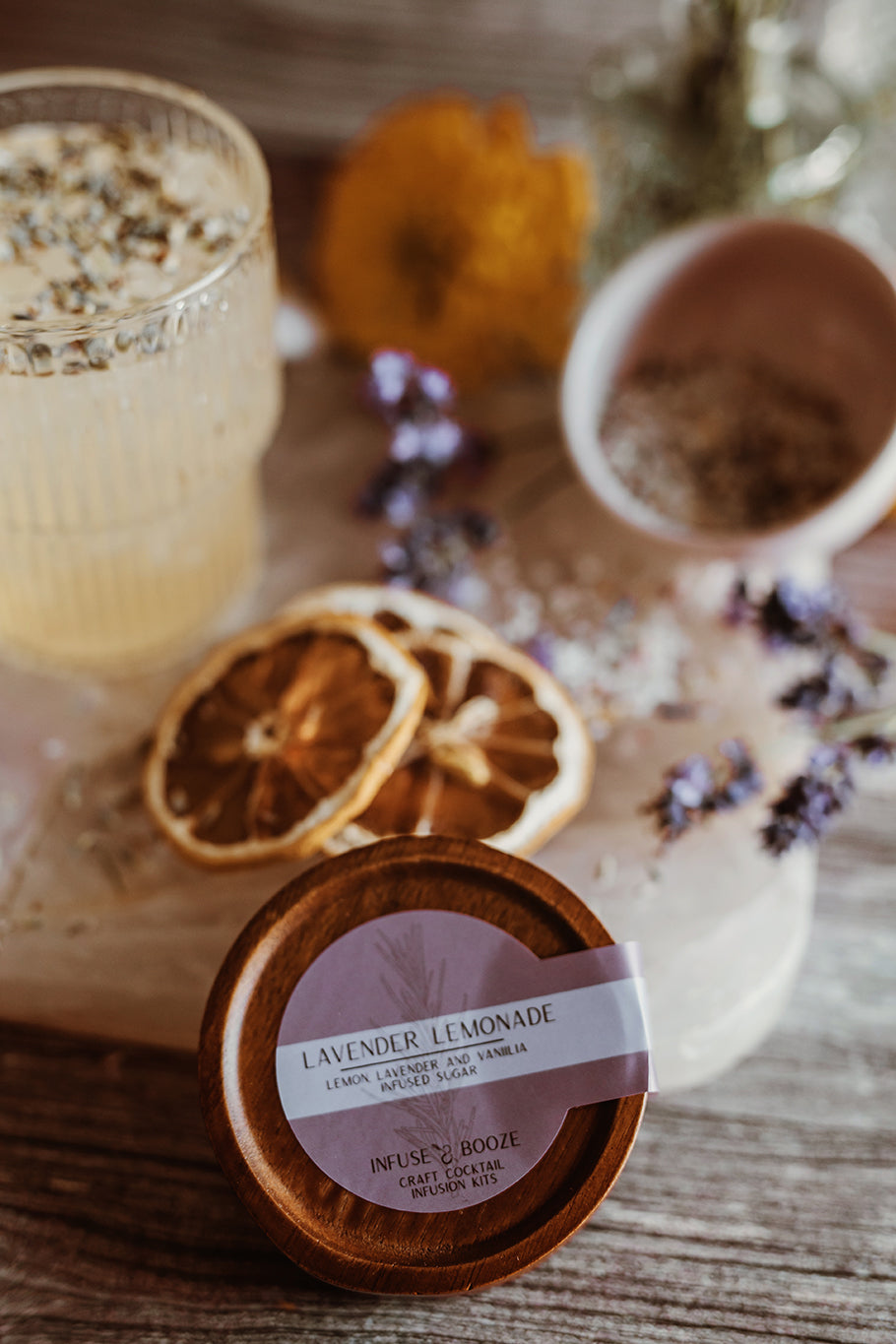 Lavender Lemonade Cocktail Infusion