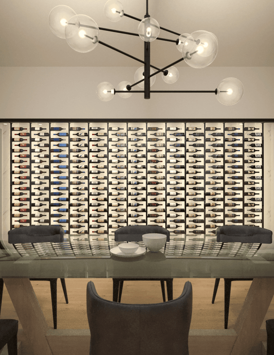 Ultra ST Minimalist Series 1-Sided Wine Rack Display (20 - 60 Bottles)