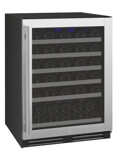 Allavino 24" Wide FlexCount II Tru-Vino 56 Bottle Single or Dual Zone Stainless Steel Wine Refrigerator