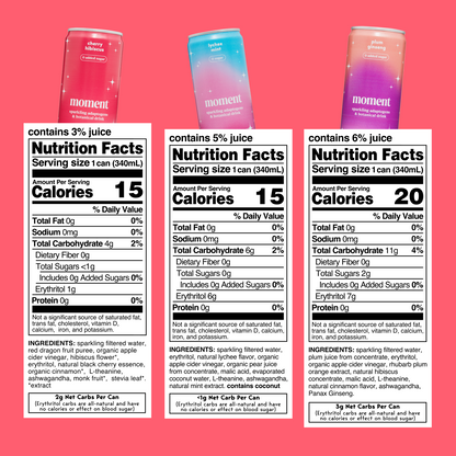 mocktail variety (sparkling mocktail | 24 pack)