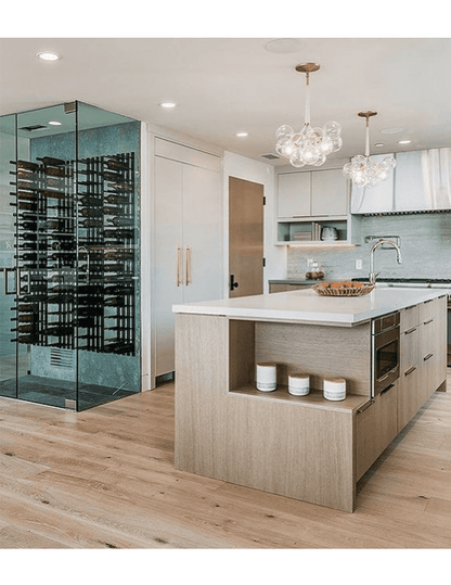 Ultra Straight Wall Rails 1 Ft Metal Wine Rack