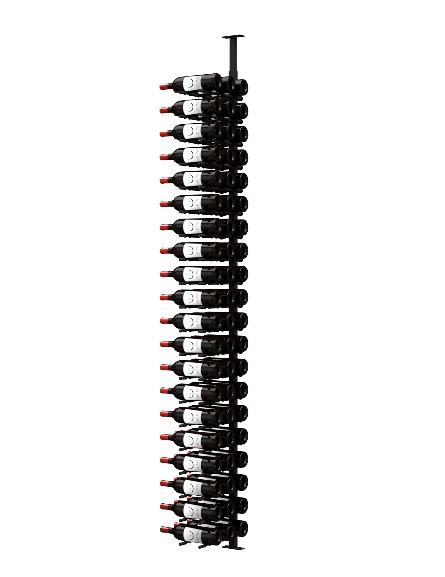 Ultra HZ Minimalist Series 1-Sided Wine Rack Display (20 - 60 Bottles)