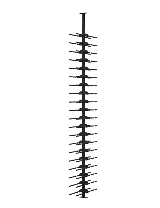 Ultra HZ Minimalist Series 2-Sided Wine Rack Display (40 Bottles)