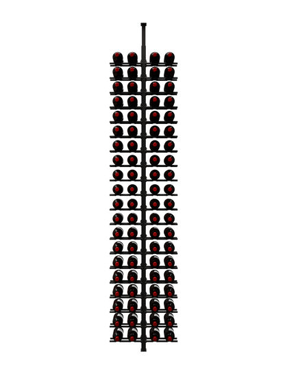 Ultra HZ Minimalist Series 2-Sided Wine Rack Display (40 Bottles)