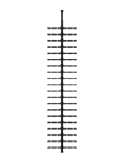 Ultra HZ Minimalist Series 2-Sided Wine Rack Display (40 Bottles)