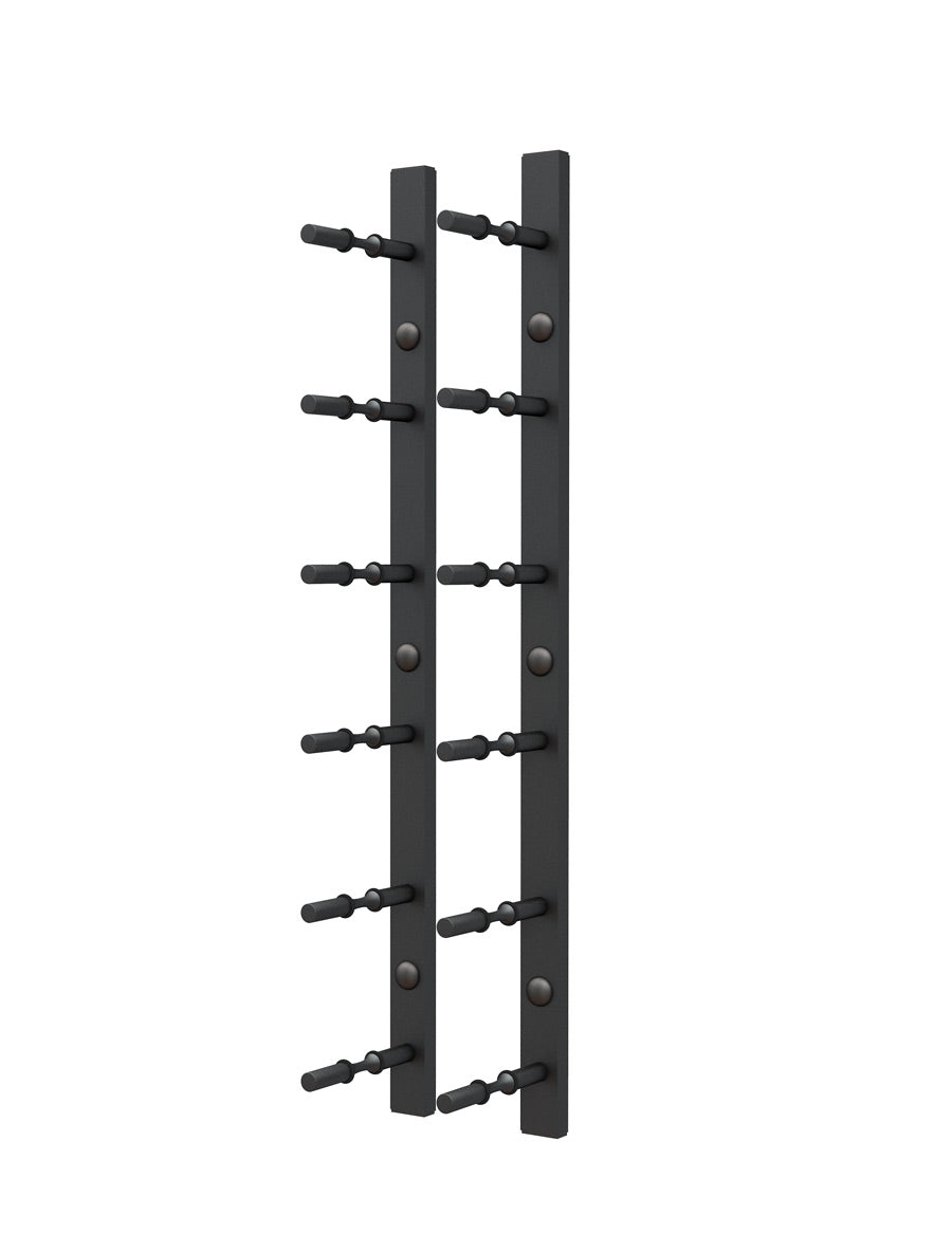 Wall Rails 2 Ft Metal Wine Rack