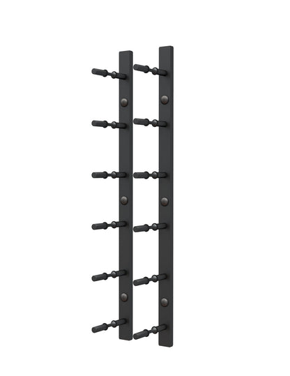 Wall Rails 2 Ft Metal Wine Rack