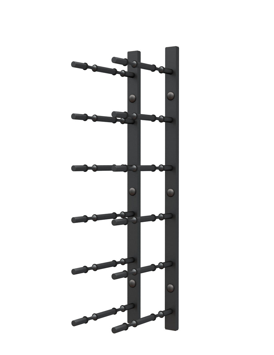 Wall Rails 2 Ft Metal Wine Rack