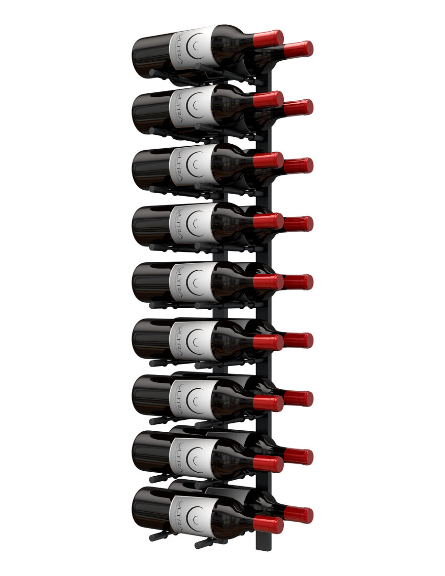 Ultra HZ Wall Rails 3 Ft Metal Wine Rack
