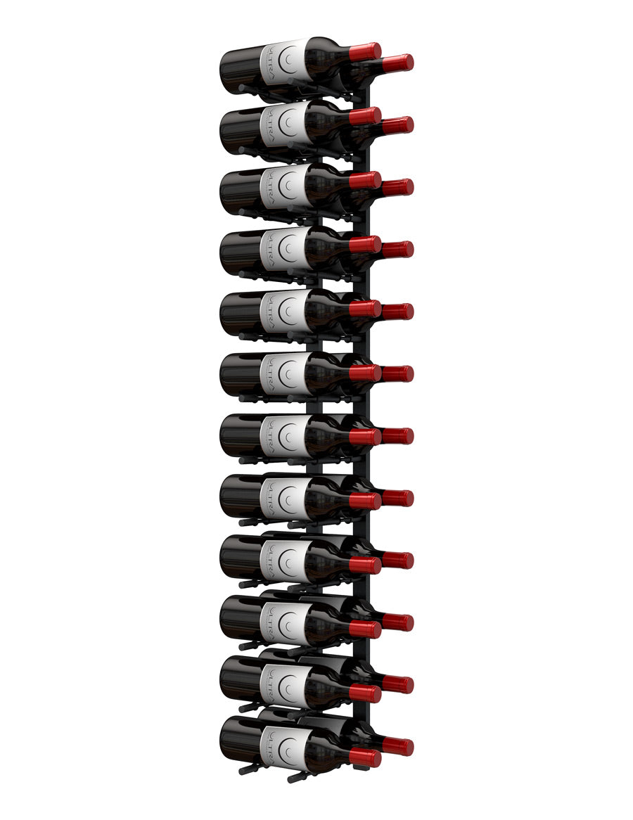 Ultra HZ Wall Rails 4 Ft Metal Wine Rack