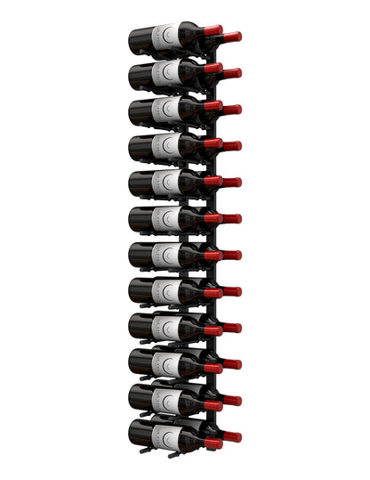 Ultra HZ Wall Rails 4 Ft Metal Wine Rack