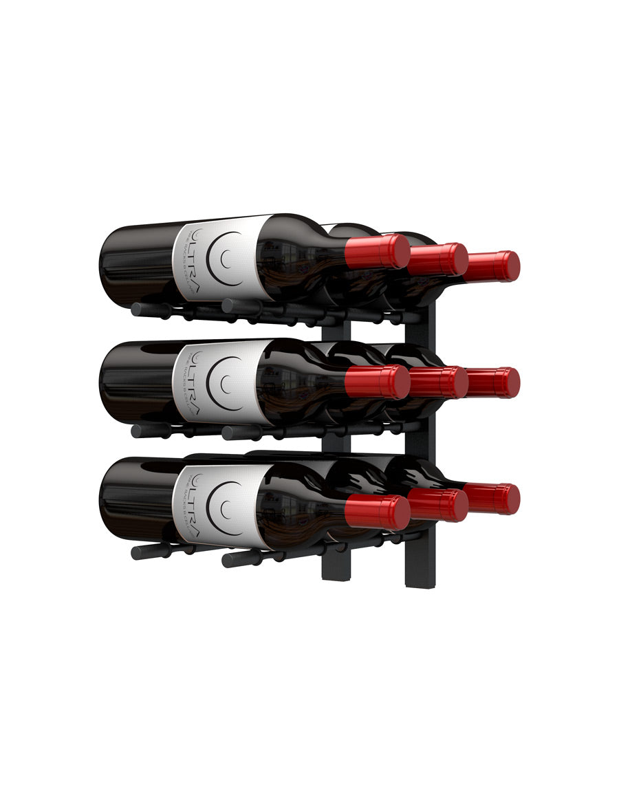 Ultra HZ Wall Rails 1 Ft Metal Wine Rack