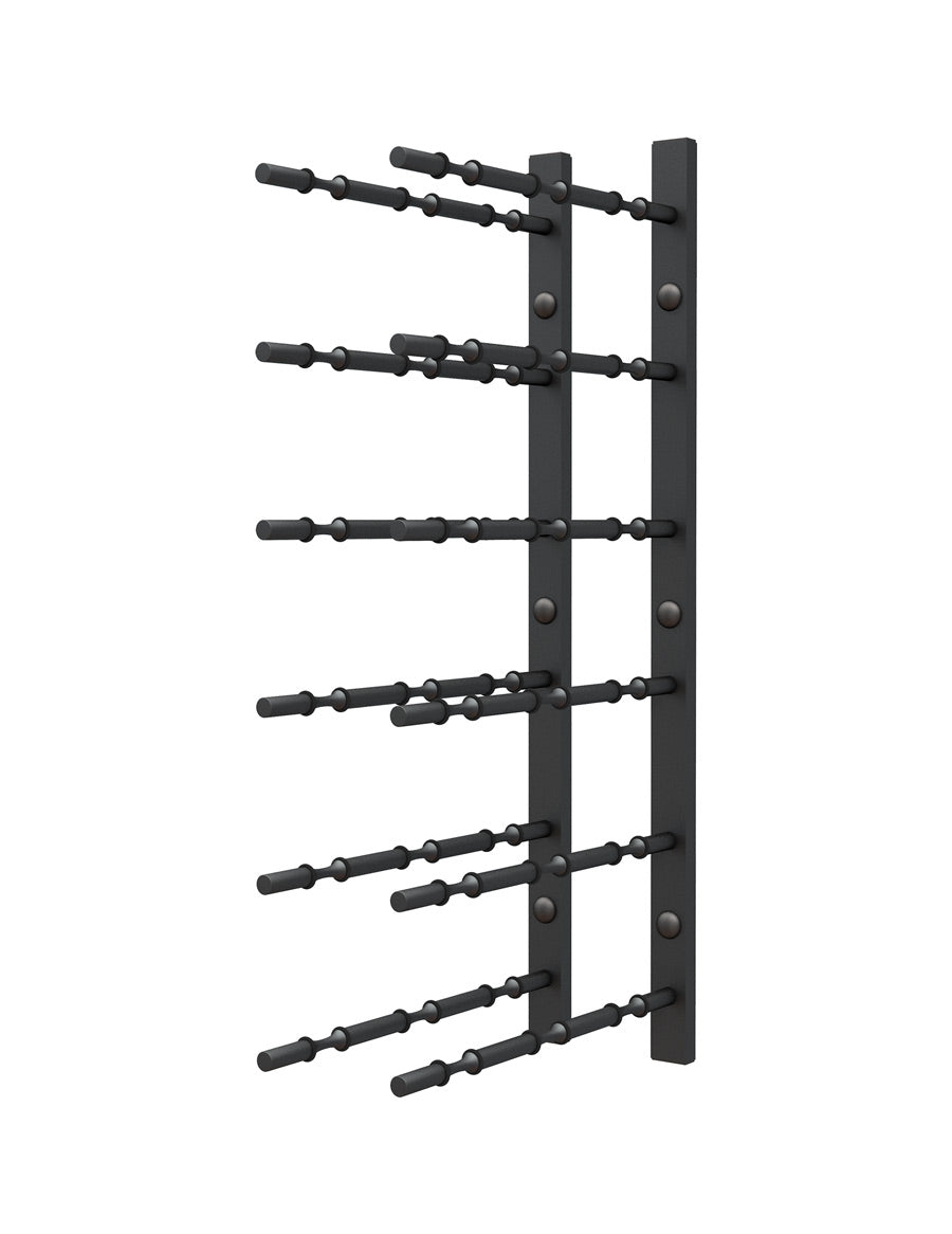 Wall Rails 2 Ft Metal Wine Rack