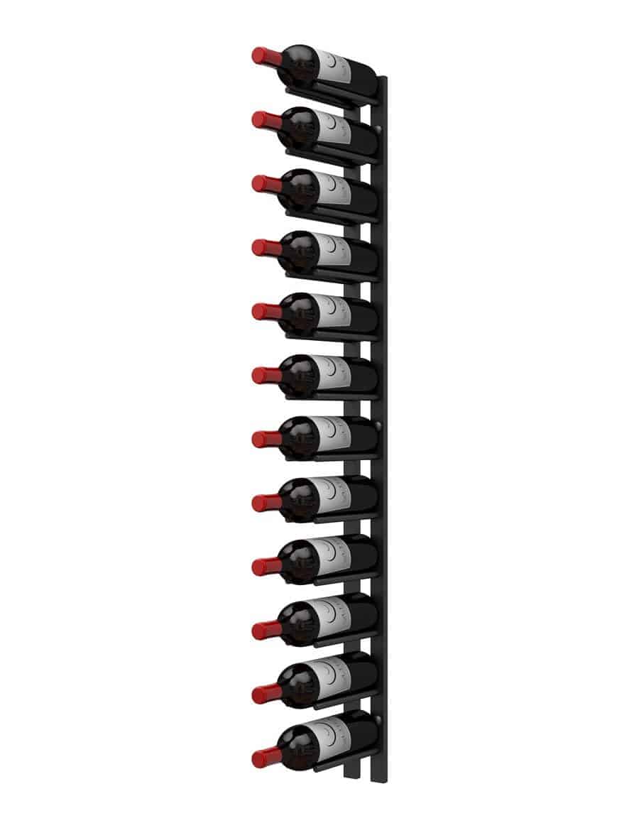 Ultra Straight Wall Rails 1 Ft Metal Wine Rack