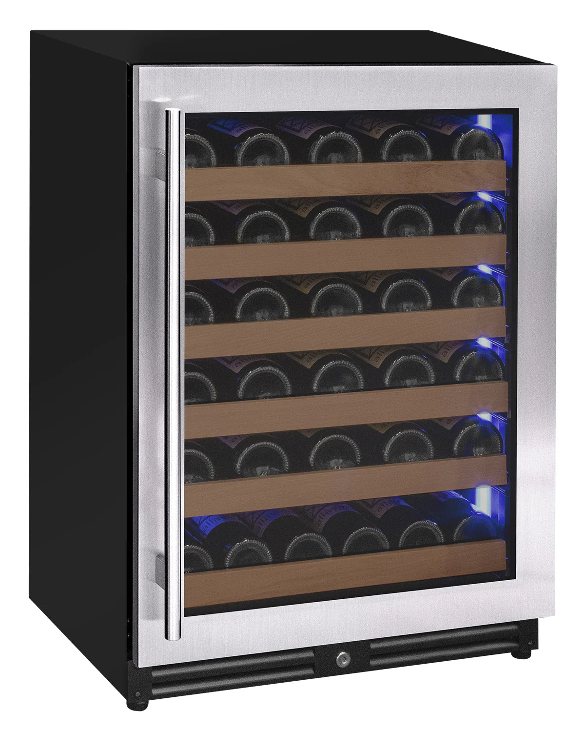 Allavino Reserva Series - 51 Bottle Single or Dual Zone Built-in Luxury Wine Refrigerator with Stainless Steel Door