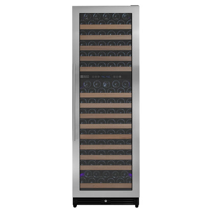 Allavino Reserva Series 172 Bottle Dual Zone Built-in Wine Refrigerator with Stainless Steel