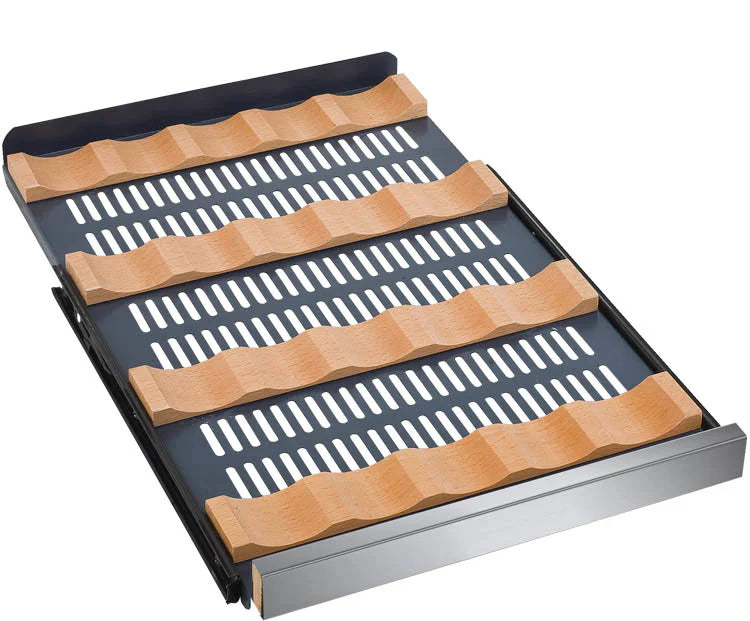 Allavino 15" Wide FlexCount II Tru-Vino 30 Bottle Single or Dual Zone Stainless Steel Wine Refrigerator