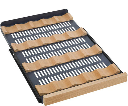 Allavino 15" Wide FlexCount II Tru-Vino 30 Bottle Single or Dual Zone Black Wine Refrigerator