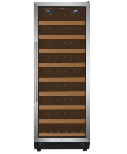 Allavino Vite Series 99 Bottle Single/Dual  Zone Freestanding Wine Cooler Refrigerator with Stainless Steel Door - Right Hinge