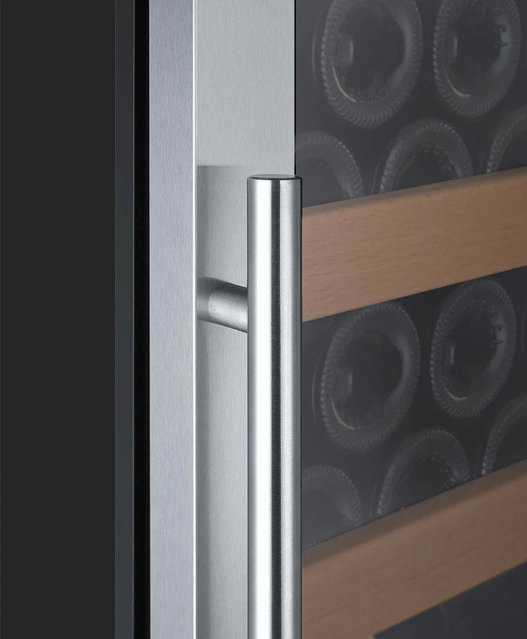 Allavino 24" Wide Vite II 99 Bottle Stainless Steel Single or Dual Zone Wine Refrigerator