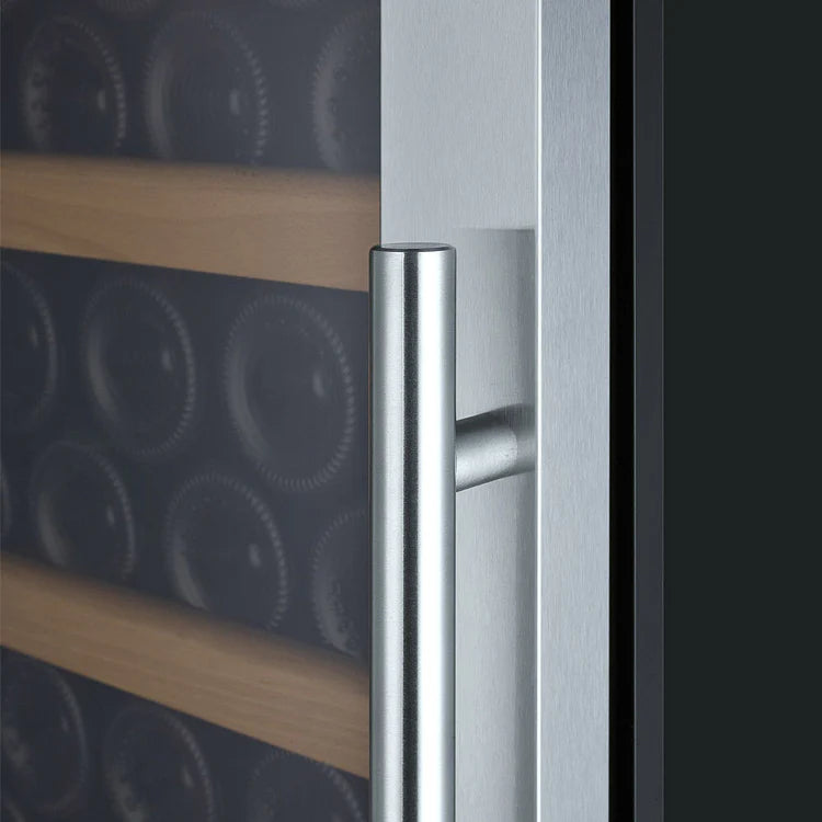 Allavino 32" Wide Vite II Tru-Vino 277 Bottle Single Zone Stainless Steel with Framed Glass Wine Refrigerator