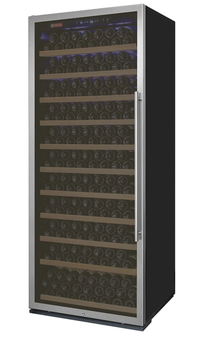 Allavino 32" Wide Vite II Tru-Vino 277 Bottle Single Zone Stainless Steel with Framed Glass Wine Refrigerator