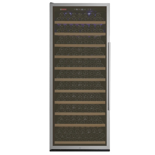 Allavino 32" Wide Vite II Tru-Vino 277 Bottle Single Zone Stainless Steel with Framed Glass Wine Refrigerator